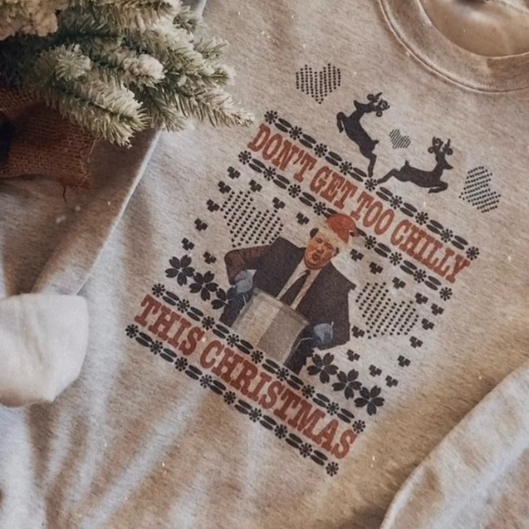 Kevin Malone Chilli Crewneck Sweater - Picture 1 of 1